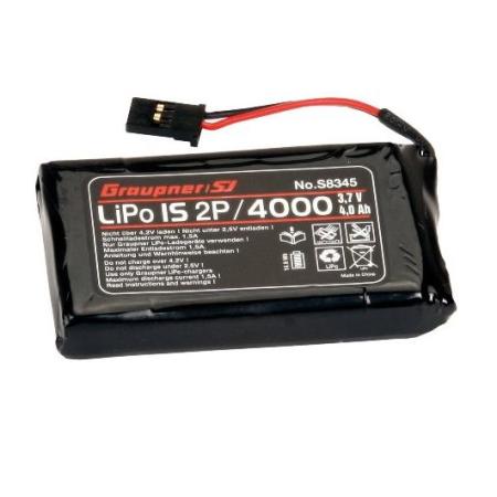 Graupner Batteria Lipo per MX24 1S 4000 mAh - S8345.1